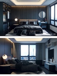 Bedroom Scene By NguyenAnh