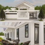 Sketchup Exterior House by Phu Nguyen