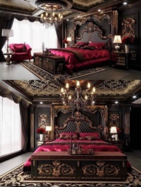 Classic Bedroom Scene 001