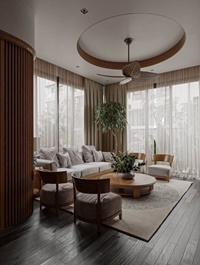 Interior Living room - Kitchen by Nguyen Diep