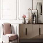 Postmodern side cabinet/porch cabinet single sofa
