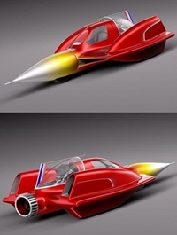 Turbo Sonic Concept Car
