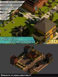 Unity - Poly City - Big Cartoon Pack V1.0