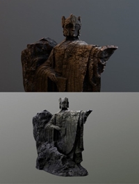 The Argonath Statue Photoscan