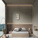 Wabi-Sabi-style bedroom 02