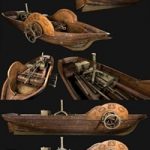 Pyroscaphe – 1783 Original Steamboat