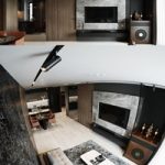 Living Room – Kitchen Interior by Tran Dung