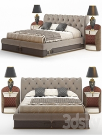 Bed visionnaire chester laurence