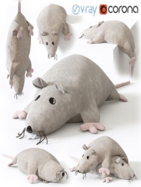 IKEA Soft Toy Rat