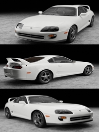 Supra 1998 3D Model