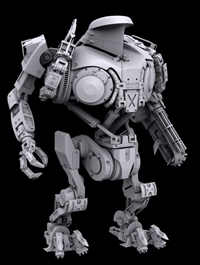 Robocop 2 movie Cain action figure 3d printable model 3D print model