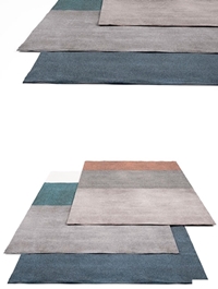 Minotti Dibbets Flag rug