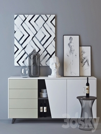 Tomasella Diagonal sideboard