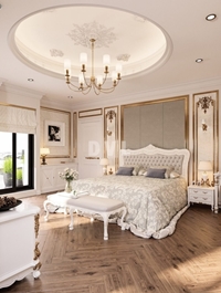 Classical Bedroom Interior Model by Vu Long