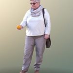 Barbara 10531 – Shopping Casual Woman VR / AR / low-poly 3d model