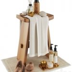 Zara home wood stool