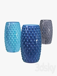 Mistana hoddesd drum ceramic garden stool