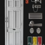 Front door / door chain / door lock