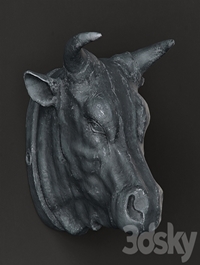 RH CIRCA 1900 CAST METAL