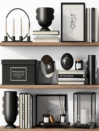 Decor set BLACK