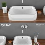 The washbasin DURAVIT Happy D.2