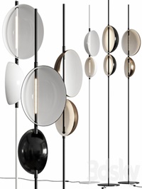 Oluce Superluna Floor Lamps