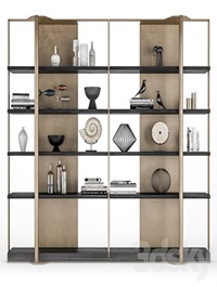 Caste holt bookcase