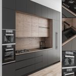 Kitchen Modern – Wood and Black 49