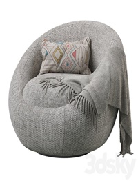 Cozy swivel chair