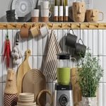 Decorative kitchen set 04