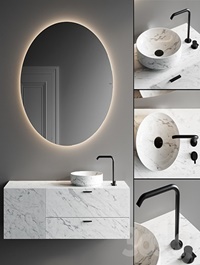 Inbani Grate 02 Vanity Unit Set 5