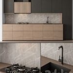 Kitchen Modern – Black and Wood 76