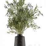 Bouquet – Green Branch in vase 54
