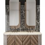 Luxury Marble Wood Bathroom