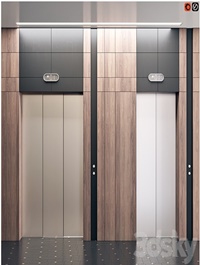 Elevator with interior 1