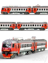 ED4M 2012-16 - Russian Railways (low poly)