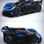 Bugatti Bolide Concept 2020 3D Model