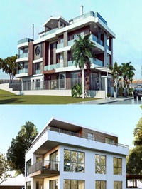 Exteriors Scene Sketchup Model By Fatih