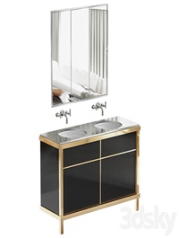 Art Deco Bathroom Vanity