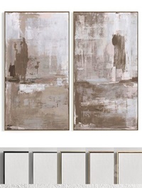 Plaster Two Photo Frame R-167