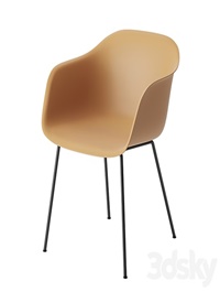 Muuto Fiber Armchair Tube Base