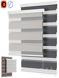 Roller Blind 105 | Day and Night Semi-Sheer Roller Shade | Stockholm