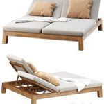 GIJS Double Sun lounger by Piet Boon