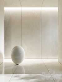 Onyx porcelain stoneware Onice Ghiaccio