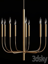 Ed Ellen Degeneres Brianna 9 Light Chandelier