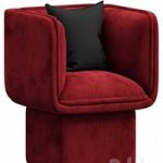 Block armchair by missana