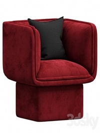 Block armchair by missana