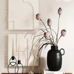 Decorative set with poppy