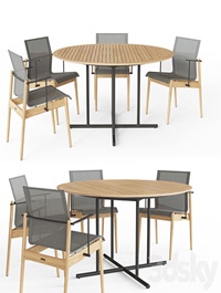 WHIRL table AND SWAY chair