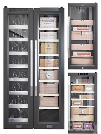 Whynter Cigar Cabinet Black